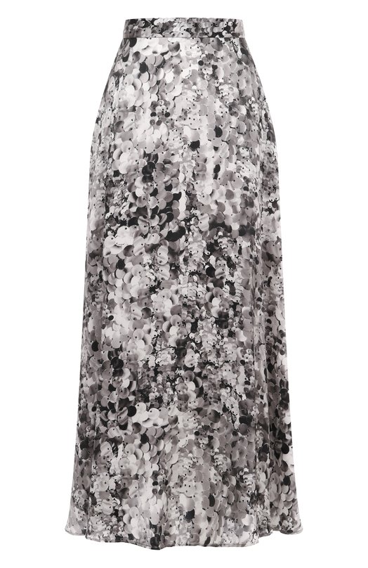 Шелковая юбка Kiton D58211K0585G01 Серый D58211K0585G01