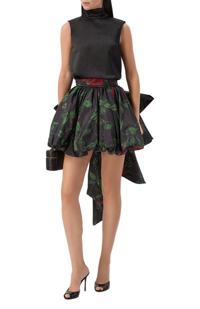 Юбка BLUMARINE черного цвета по цене 156500 руб., арт. NF6048T961A, фото 2 Юбка BLUMARINE, арт. NF6048T961A, фото 2