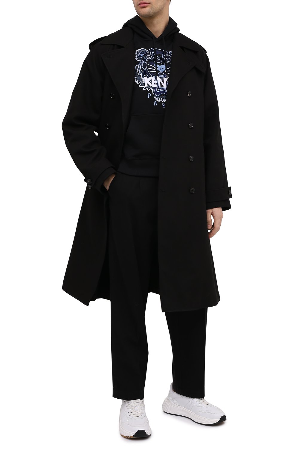 Хлопковое худи KENZO, арт. FB55SW3104XA, фото 2