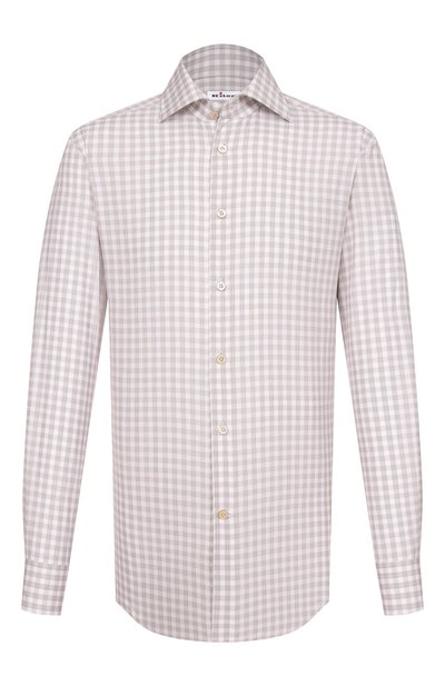 Мужская хлопковая рубашка KITON, арт. UCCH09623