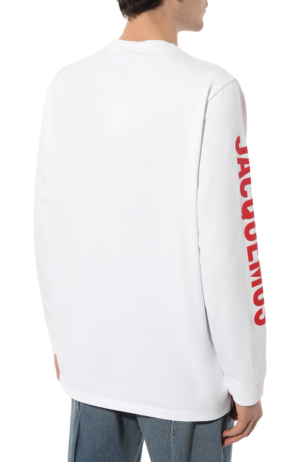 Хлопковый лонгслив JACQUEMUS, арт. 23H/236JS188-2003, фото 4