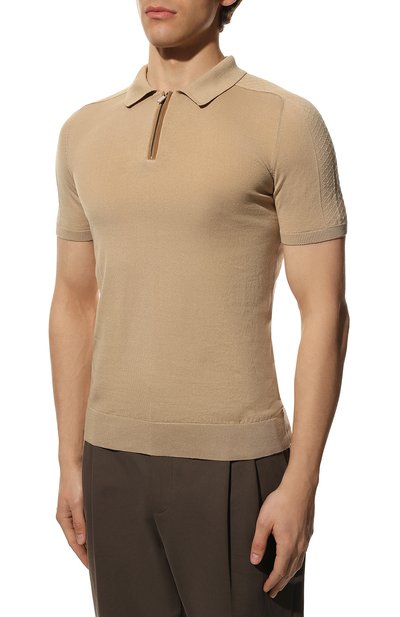 Хлопковое поло IL BORGO CASHMERE, арт. 56-1963M0DG0, фото 3