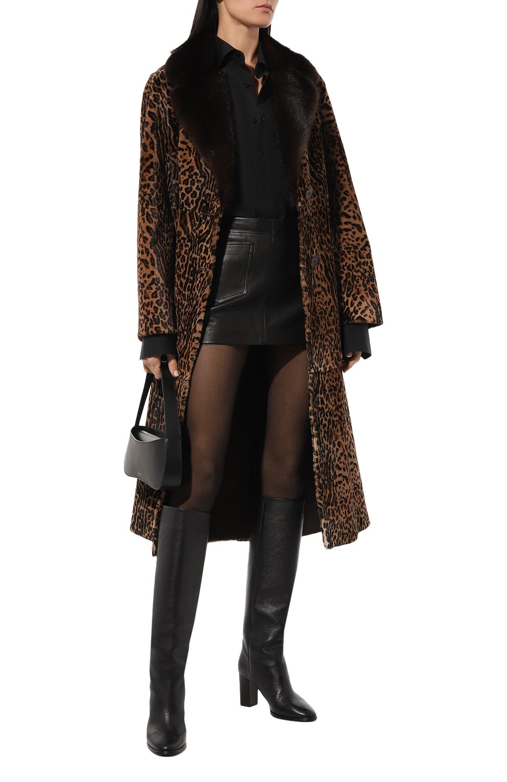 Пальто из меха кенгуру COLOR TEMPERATURE, арт. Кен,Н-10/540, фото 2