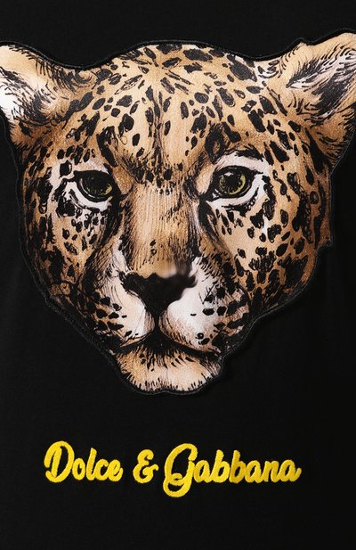 Хлопковая футболка DOLCE & GABBANA, арт. F8H32Z/G7TAX, фото 5