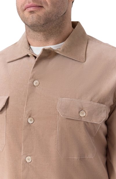 Вельветовая рубашка BRUNELLO CUCINELLI, арт. MY6310720W, фото 5