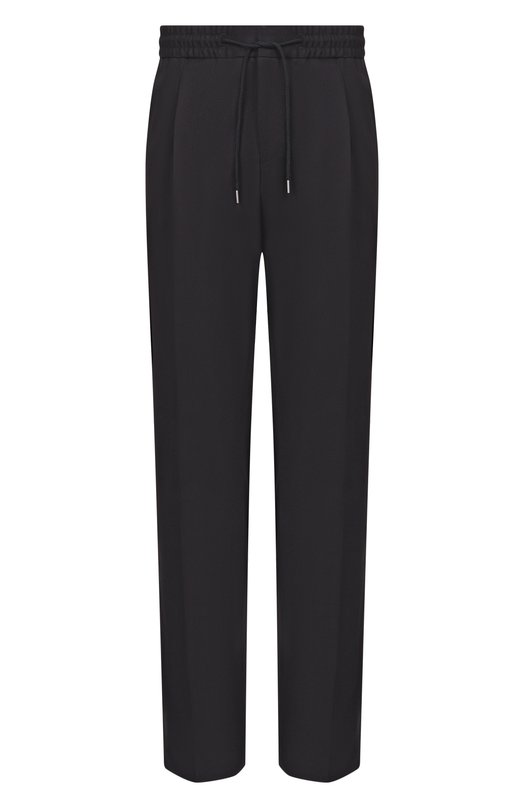 Брюки из лиоцелла и хлопка HUGO 50554856 Чёрный 50554856