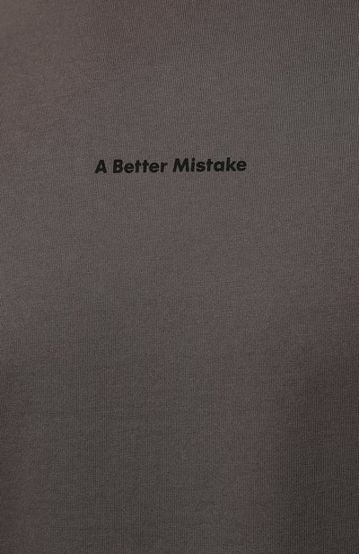 Хлопковая футболка A BETTER MISTAKE, арт. 03D5TS007 JS008PD, фото 5