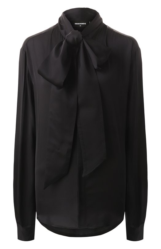 фото Атласная блузка dsquared2