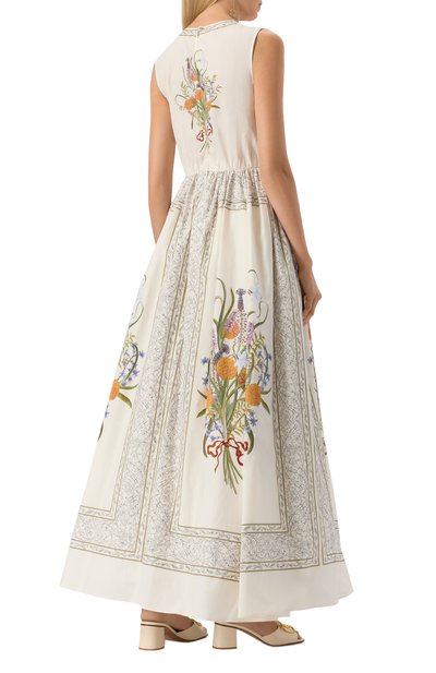 Хлопковое платье GIAMBATTISTA VALLI, арт. 25SSPVCA5028-57PRI, фото 4