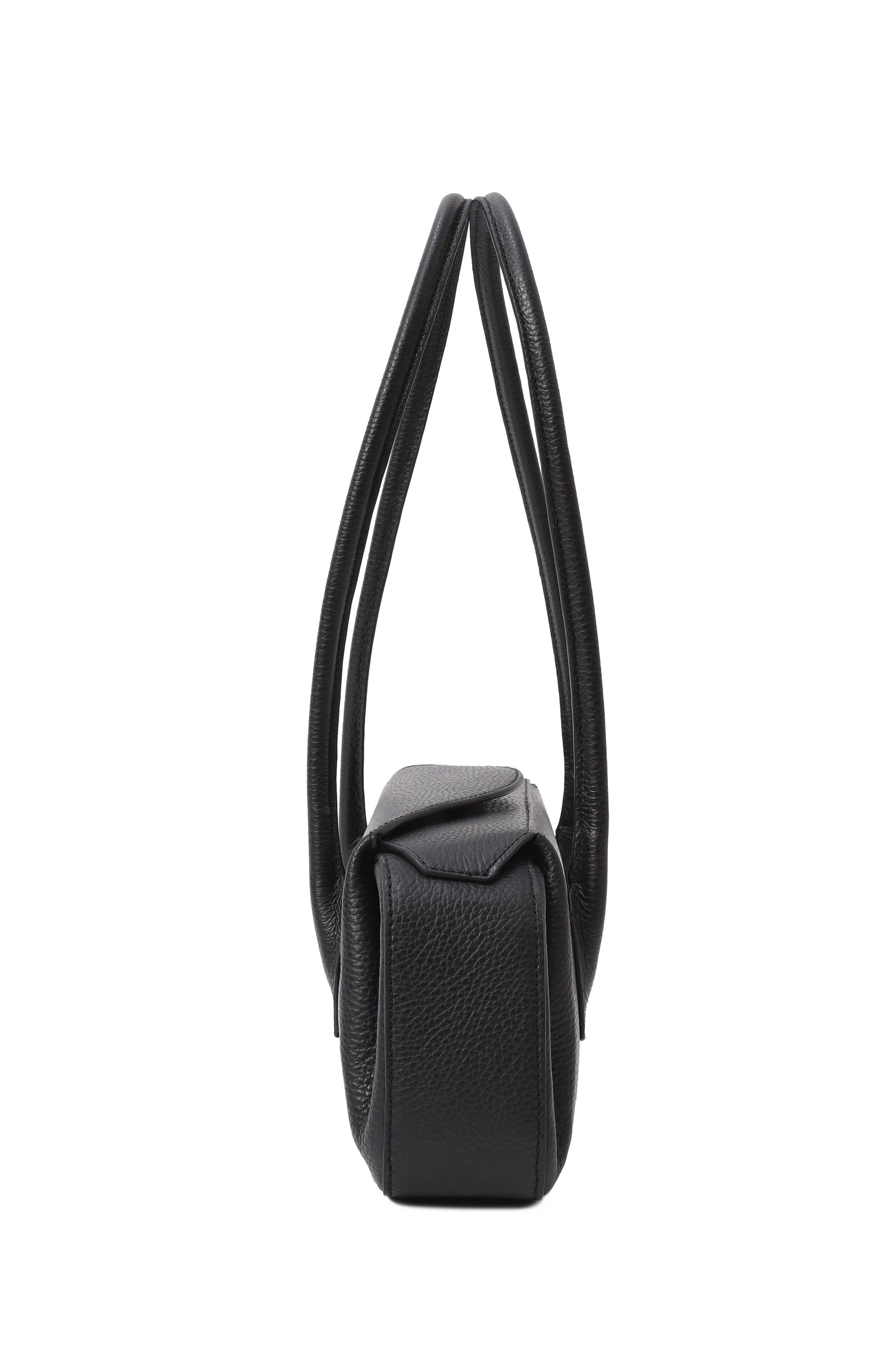 Сумка oyster YUZEFI черного цвета по цене 69950 руб., арт. YUZC0-HB-0YSB-L034, фото 4 Сумка oyster YUZEFI, арт. YUZC0-HB-0YSB-L034, фото 4