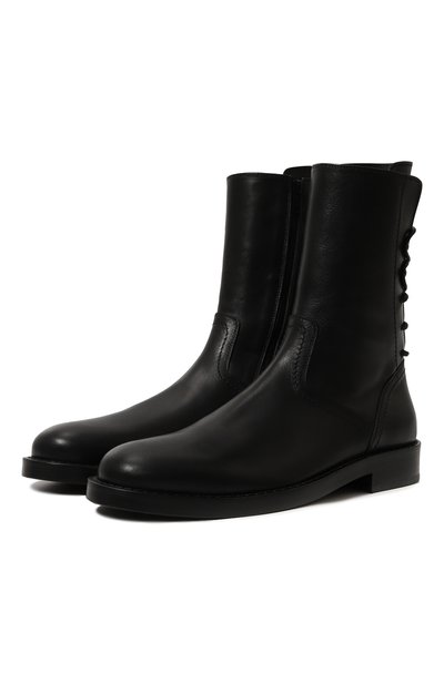 Мужские кожаные сапоги heiko ANN DEMEULEMEESTER, арт. C002-M-A40-LT047-099