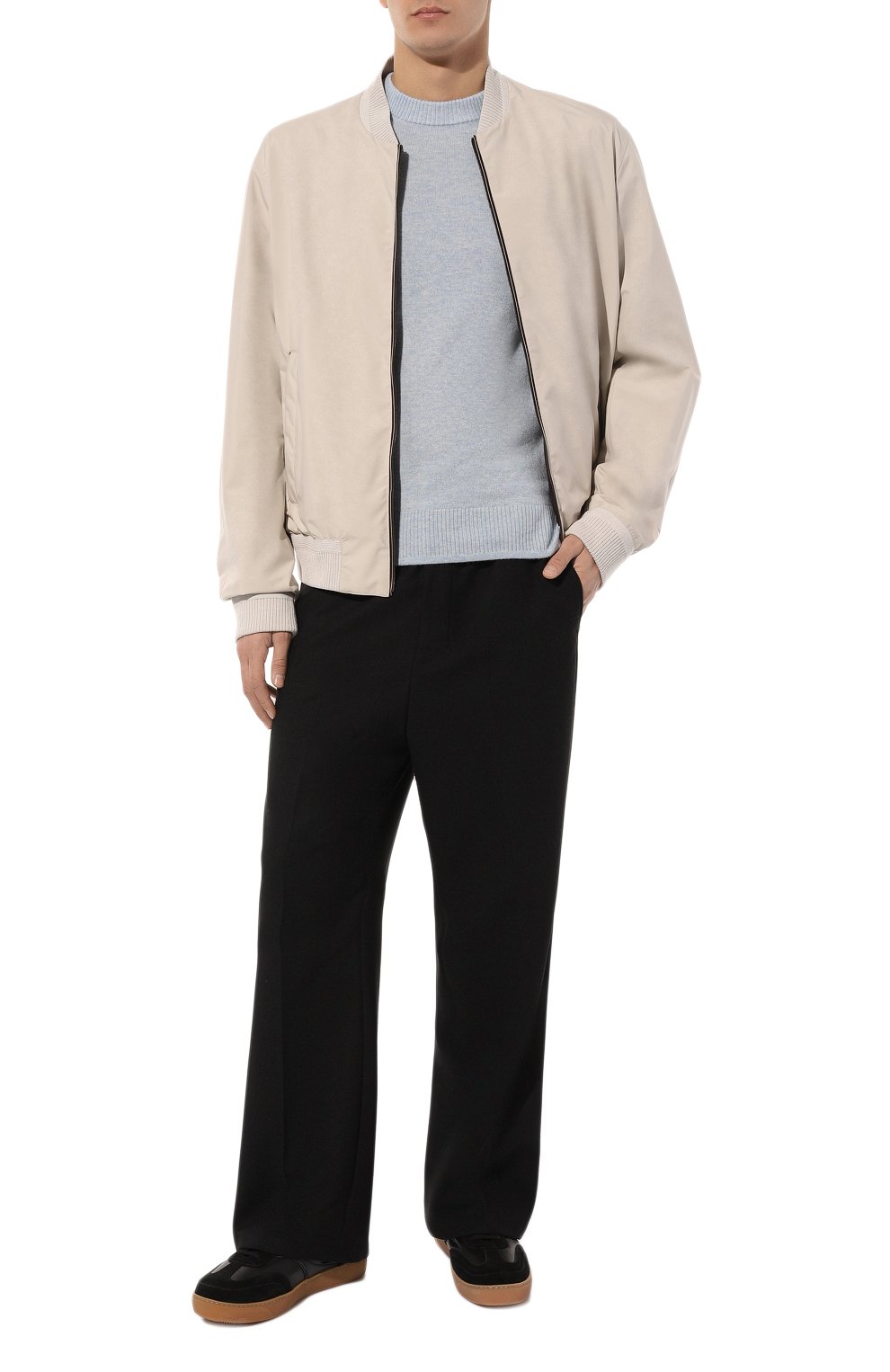 Кашемировый джемпер BOGNER голубого цвета по цене 62950 руб., арт. 88343804, фото 2 Кашемировый джемпер BOGNER, арт. 88343804, фото 2