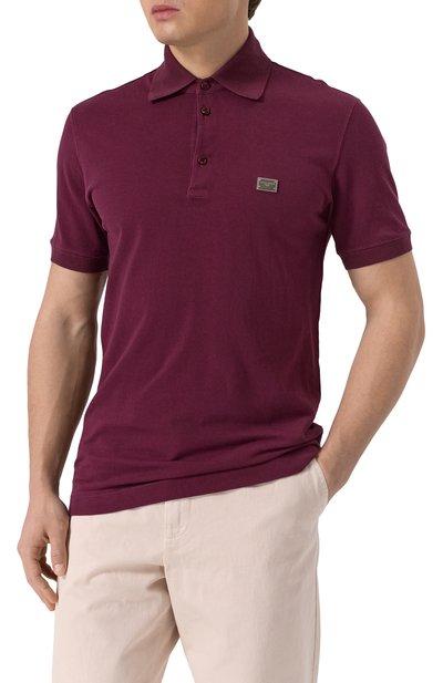 Хлопковое поло DOLCE & GABBANA, арт. G8SN1T/FU7EN, фото 3