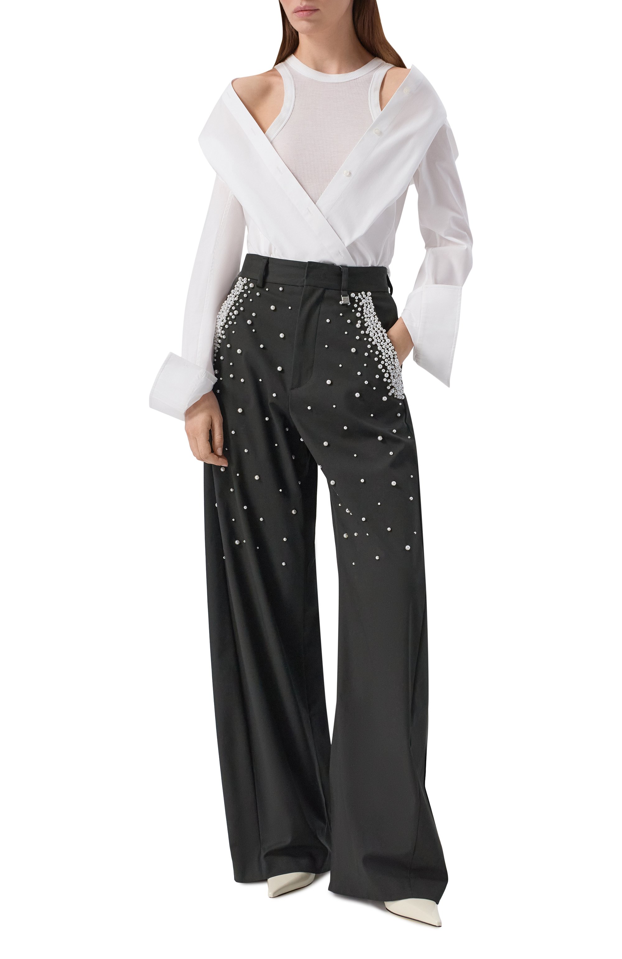 Хлопковые брюки GIUSEPPE DI MORABITO, арт. 06SSPA159AR 16501B, фото 2