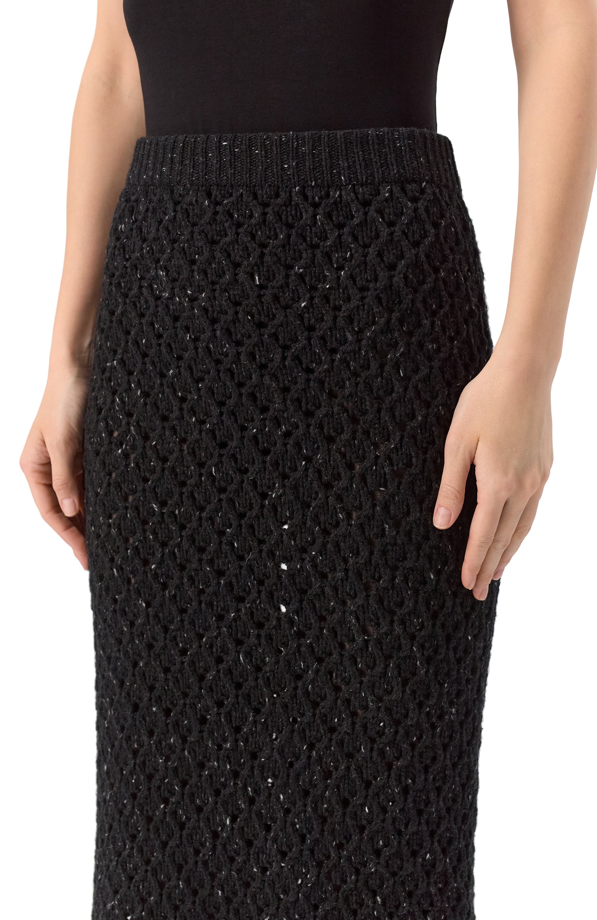 Юбка из шерсти и кашемира VIKA GAZINSKAYA, арт. SS25-2301, фото 5