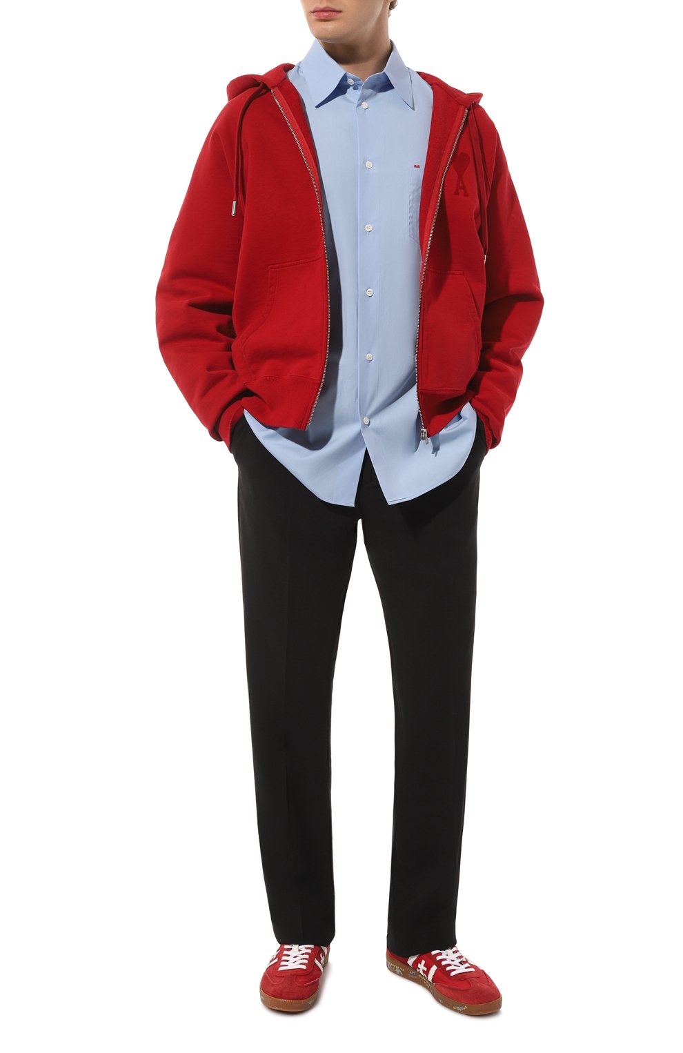 Хлопковая рубашка MARNI, арт. CUMU0203P1/USCT88, фото 2