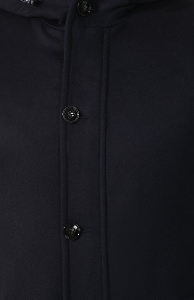 Кашемировое пальто с подкладкой из бобра KITON, арт. UW0579MV03R75, фото 5