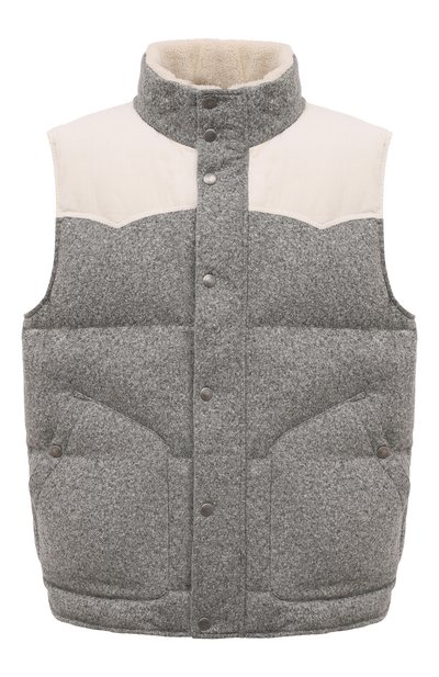 Мужской пуховый жилет BRUNELLO CUCINELLI, арт. MQ4651942