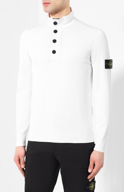 Хлопковый джемпер STONE ISLAND, арт. 7015519B2, фото 3