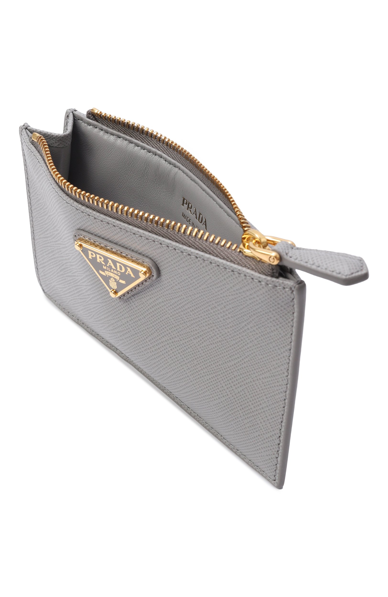 Кожаный футляр для кредитных карт PRADA, арт. 1MC086/QHH, фото 3