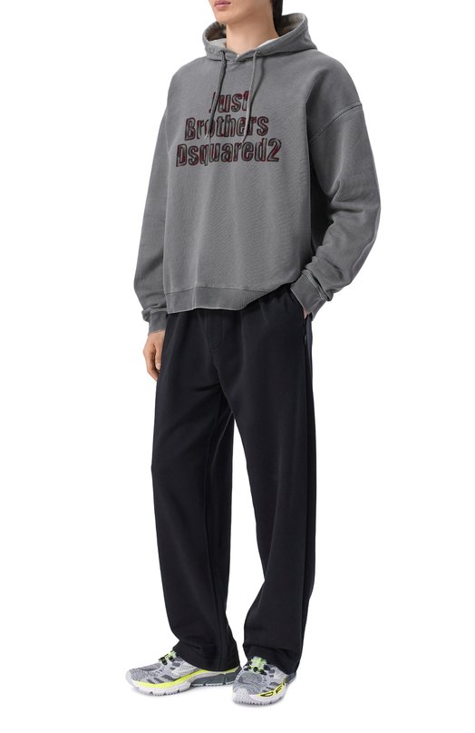 Текстильные кроссовки Be Right Back Knit Off-White 0MIA2A0S26FAB001 Серый  0MIA2A0S26FAB001 Фото 2