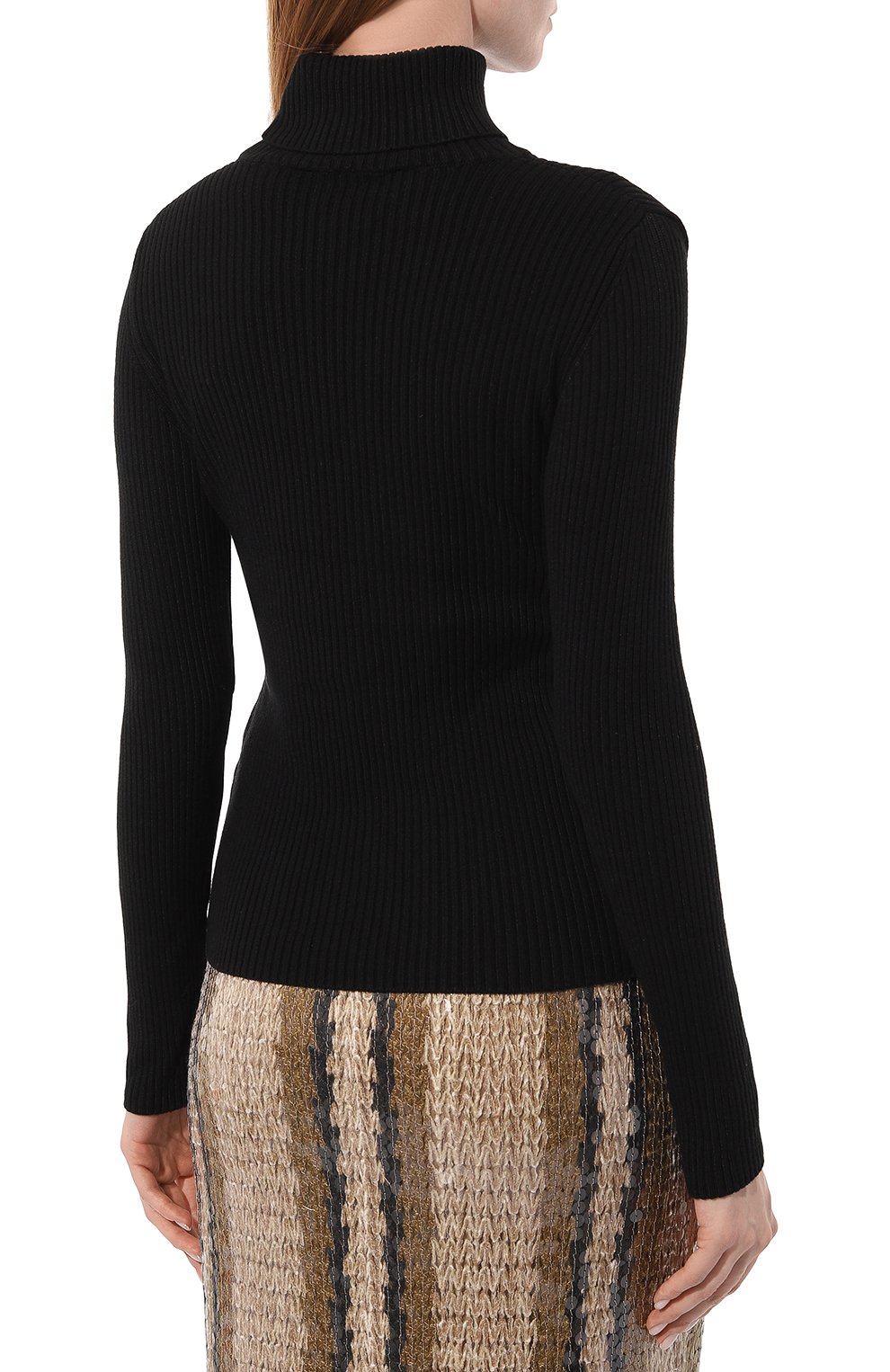 Водолазка из вискозы LIKE YANA черного цвета по цене 9800 руб., арт. L3-52-022-900, фото 4 Водолазка из вискозы LIKE YANA, арт. L3-52-022-900, фото 4