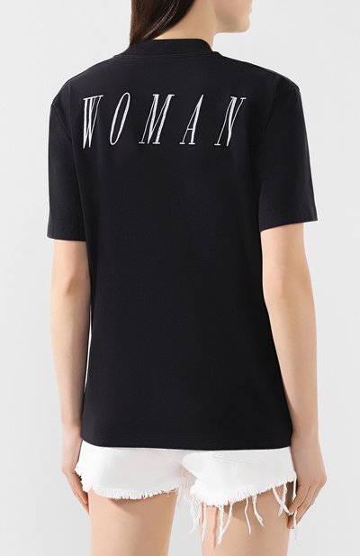 Хлопковая футболка OFF-WHITE, арт. 0WAA049S19D960811088, фото 4