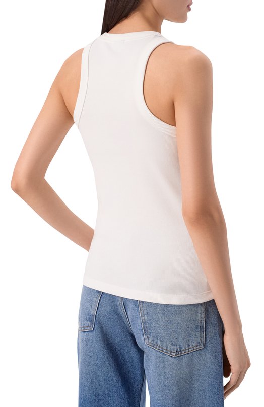 Хлопковая майка HUGO Blue 50508857 Белый  50508857 Фото 4