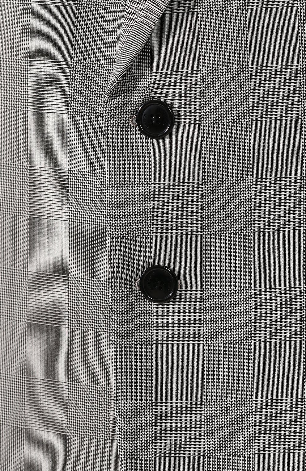 Шерстяной жакет VETEMENTS серого цвета по цене 162000 руб., арт. SS20JA106 1201/W/GREY CHECK, фото 5 Шерстяной жакет VETEMENTS, арт. SS20JA106 1201/W/GREY CHECK, фото 5