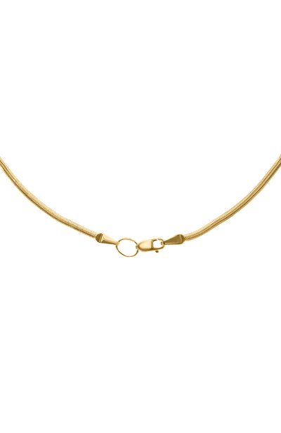 Цепь кобра JEWLIA золотого цвета по цене 8000 руб., арт. JR-0,35/40п, фото 4 Цепь кобра JEWLIA, арт. JR-0,35/40п, фото 4