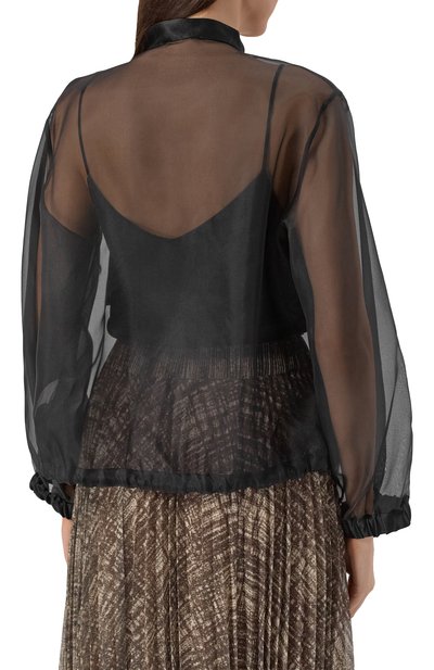 Шелковый бомбер ANTONELLI FIRENZE, арт. N3658/256, фото 4