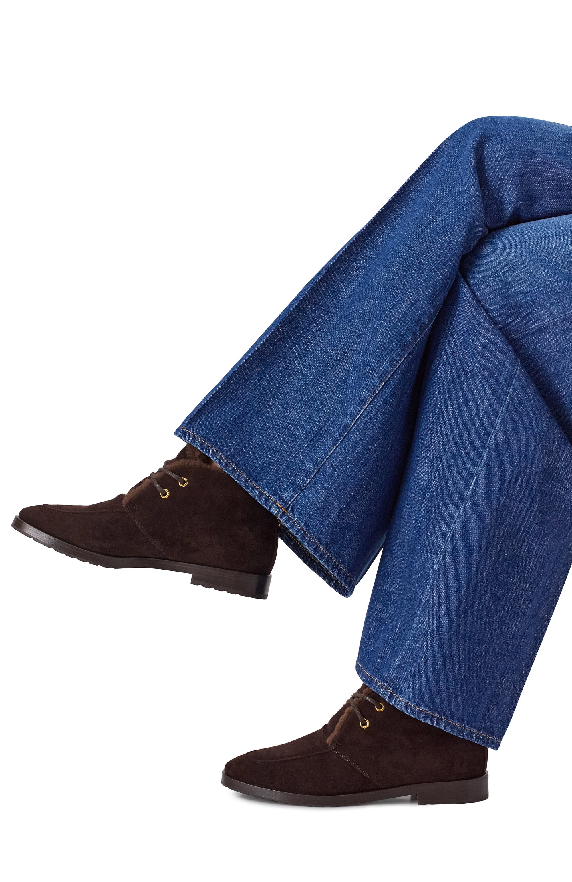 Замшевые ботинки BOUGEOTTE, арт. LWB-SUBEDU/SHEALC-DB, фото 2