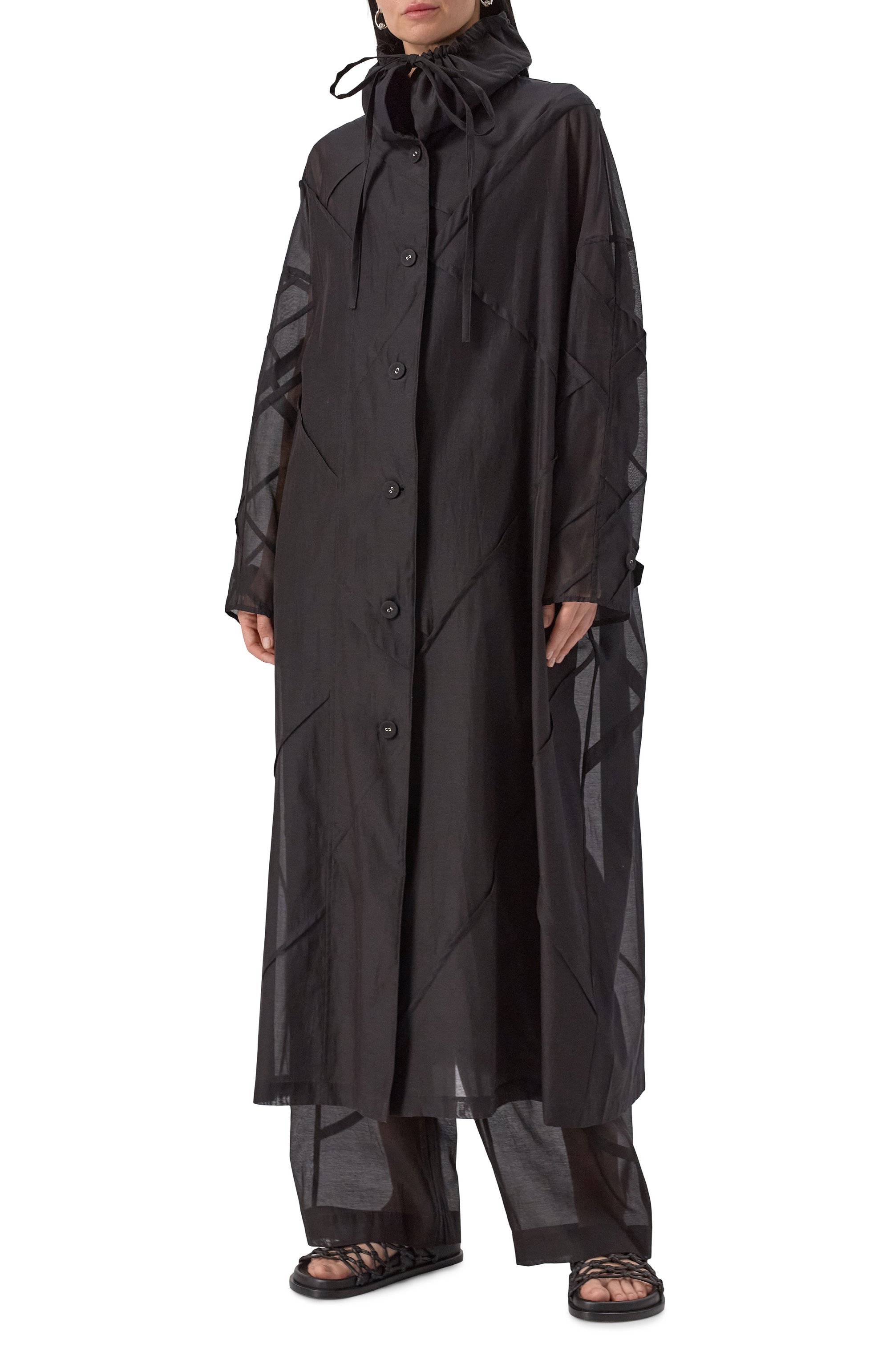 Плащ из хлопка и шелка CO, арт. 6616CSVS-S25, фото 5