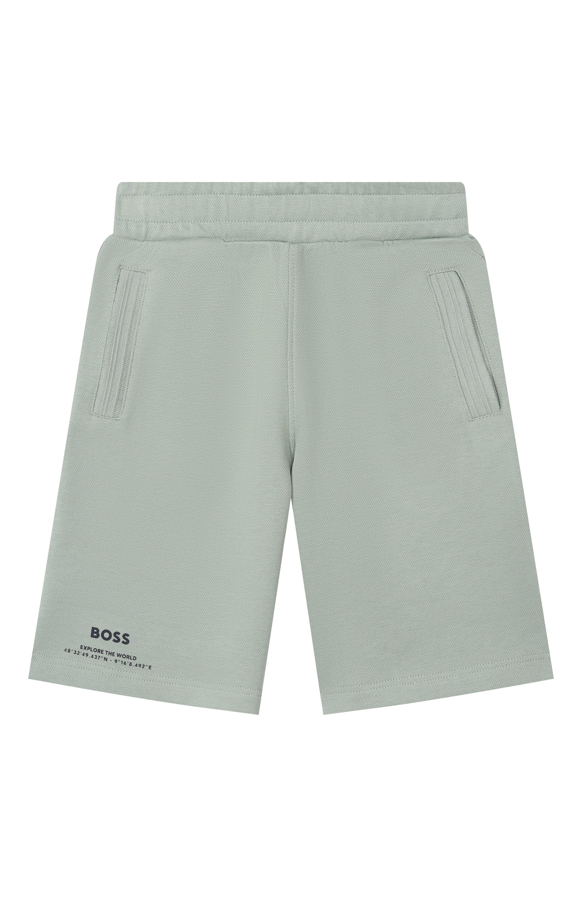 Хлопковые шорты BOSS, арт. J52930, фото 1