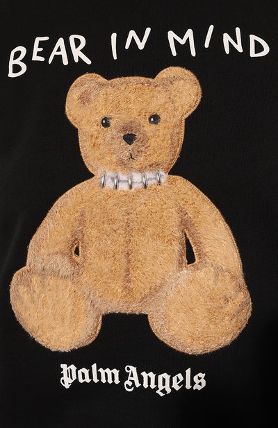 Хлопковый свитшот PALM ANGELS, арт. PWBA016F24FLE007, фото 5