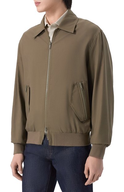 Бомбер из хлопка и шелка MVST, арт. 25E/X1P/0/0031/0207, фото 3