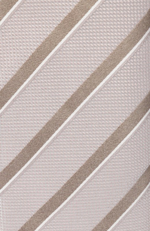 Шелковый галстук BOSS 50562057 Бежевый  50562057 Фото 4