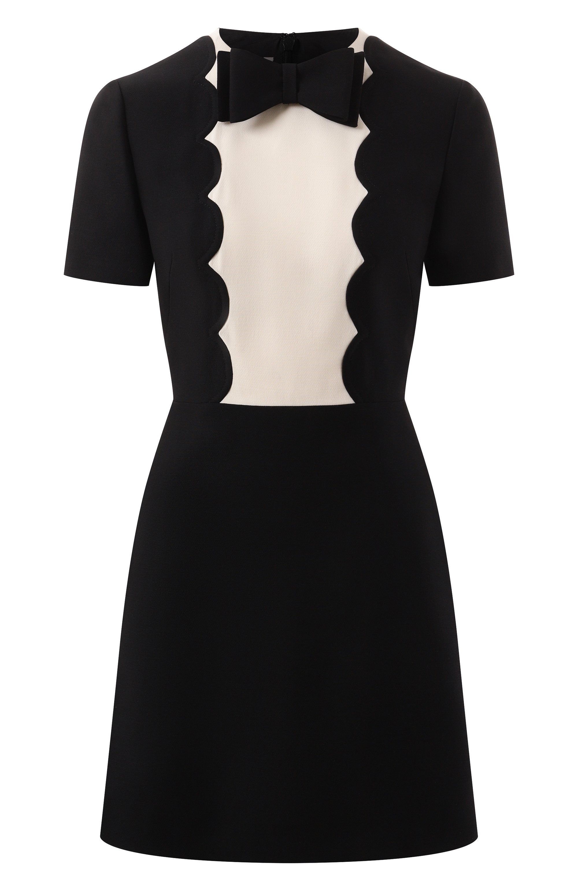 Платье из шерсти и шелка VALENTINO, арт. 5B3VA9C51CF, фото 1