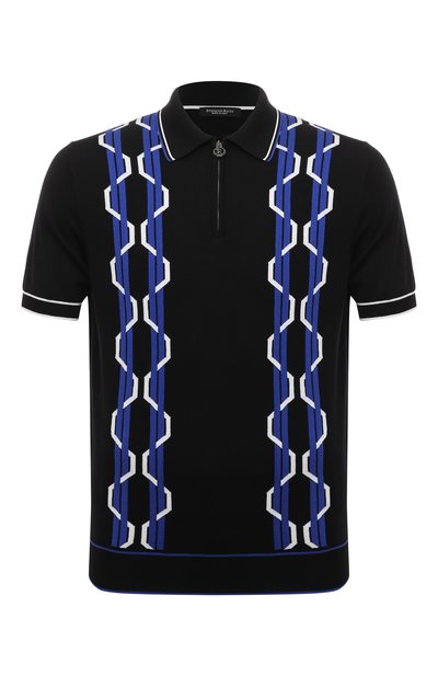 Поло из шелка и хлопка STEFANO RICCI, арт. K818063P31/F23290, фото 1