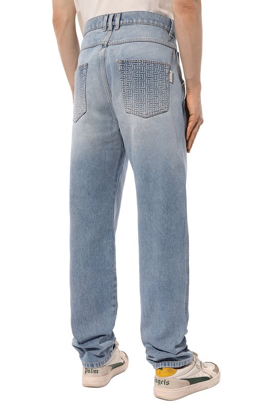 Джинсы Balmain AH1MM000DD09 Синий  AH1MM000DD09 Фото 4