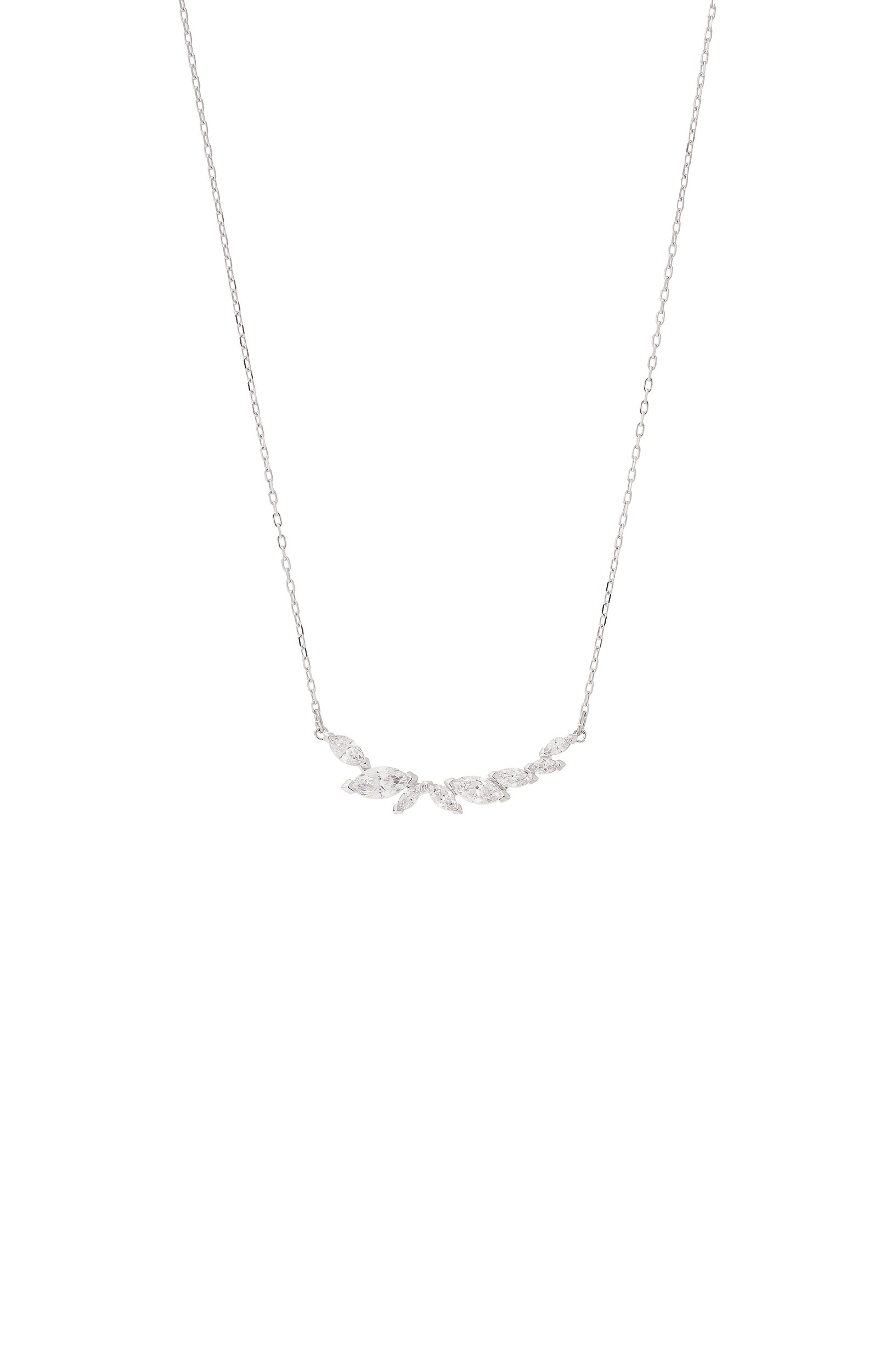 Колье с подвеской mesmera SWAROVSKI серебряного цвета по цене 19850 руб., арт. 5759838, фото 3 Колье с подвеской mesmera SWAROVSKI, арт. 5759838, фото 3
