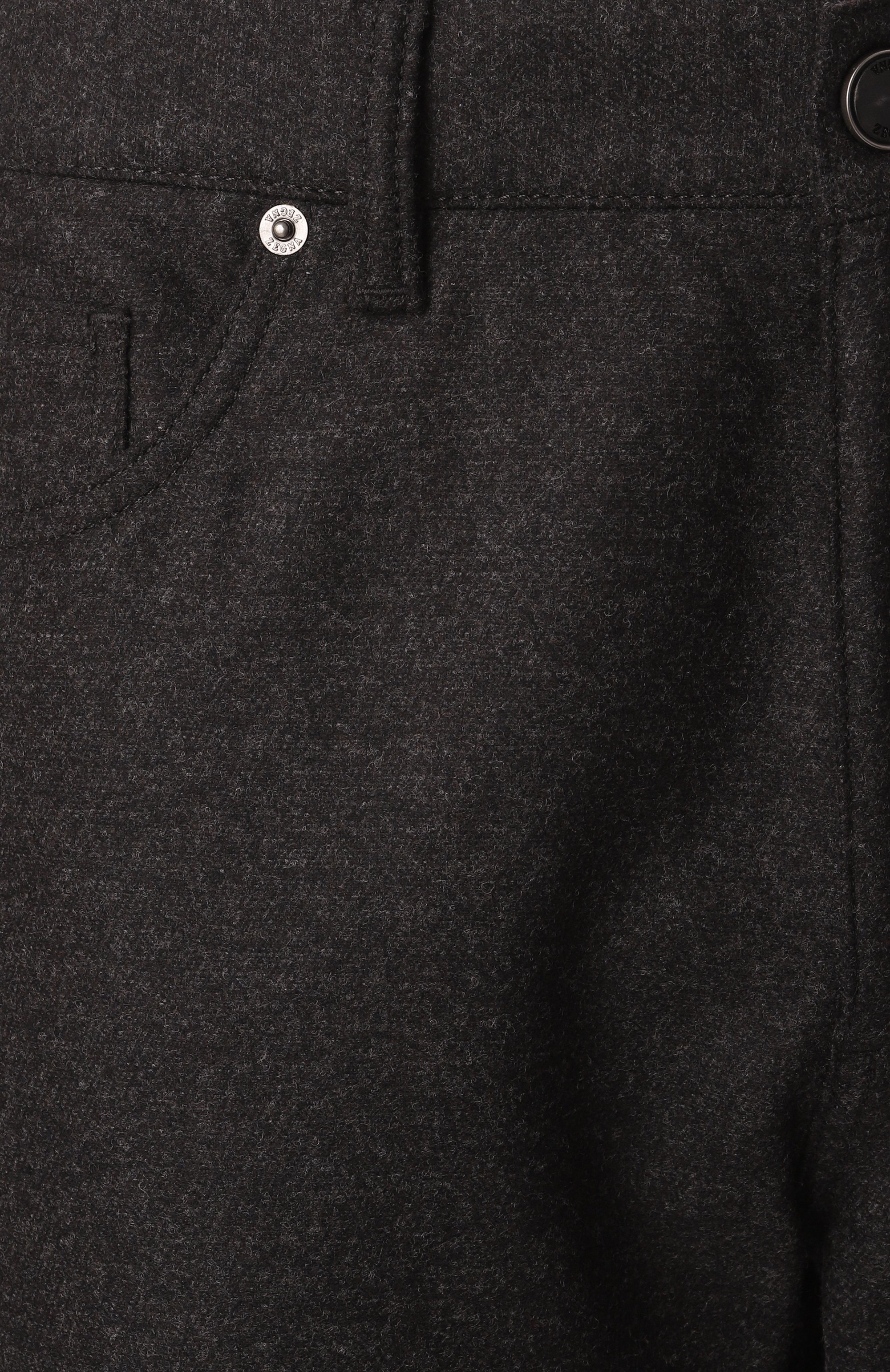 Шерстяные брюки ZEGNA, арт. UEL41A8/CITYL, фото 6