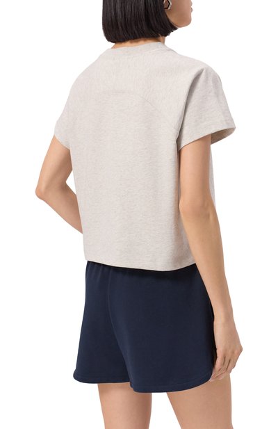 Хлопковая футболка a.p.c. x asics A.P.C., арт. C0EAV-F26454, фото 4