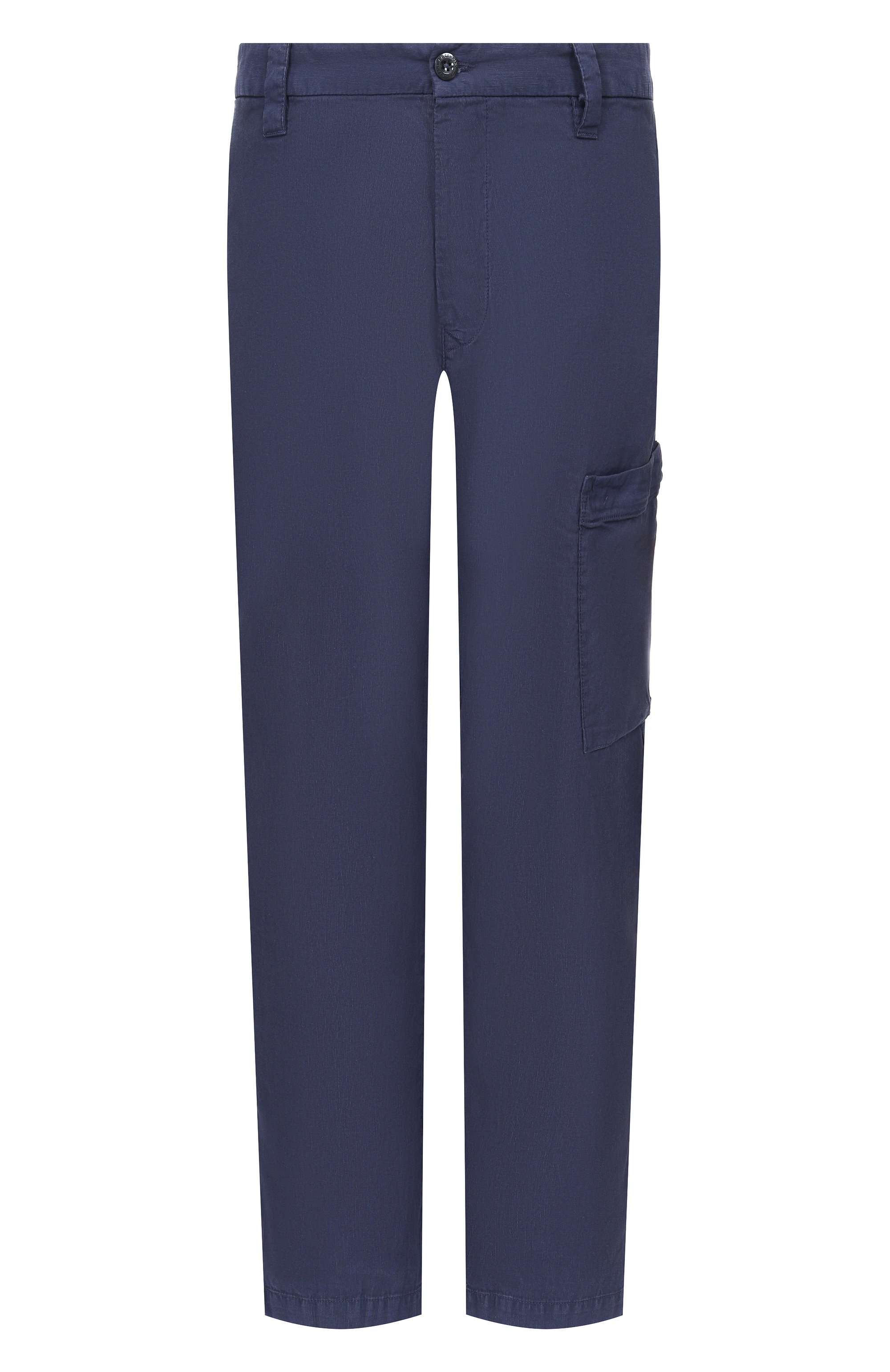 Брюки из хлопка и льна C.P. COMPANY, арт. 20CMPA253A/110658G, фото 1