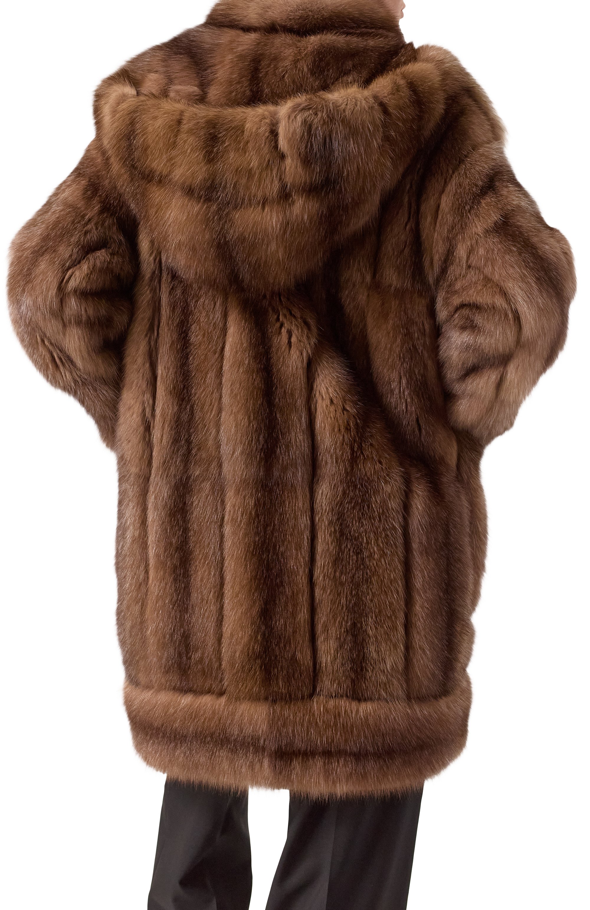 Шуба из меха соболя EMIL SHABAEV, арт. 0067, фото 4