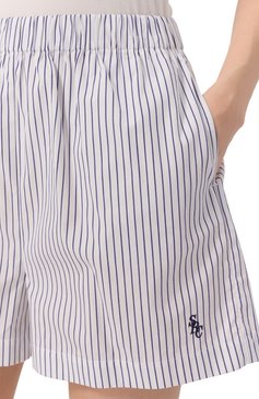 Хлопковые шорты SPORTY AND RICH, арт. SH012606302ST02, фото 5