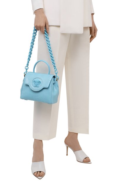 Сумка la medusa small из кожи питона VERSACE, арт. DBFI040/DP3DL/PBIV, фото 2