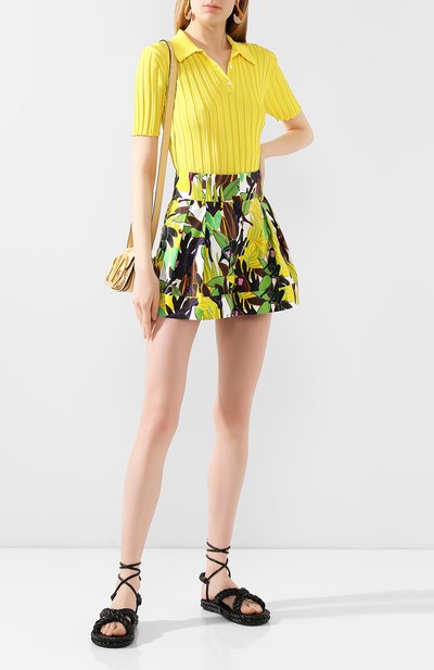 Хлопковые шорты VALENTINO, арт. TB0RF1A05DE, фото 2