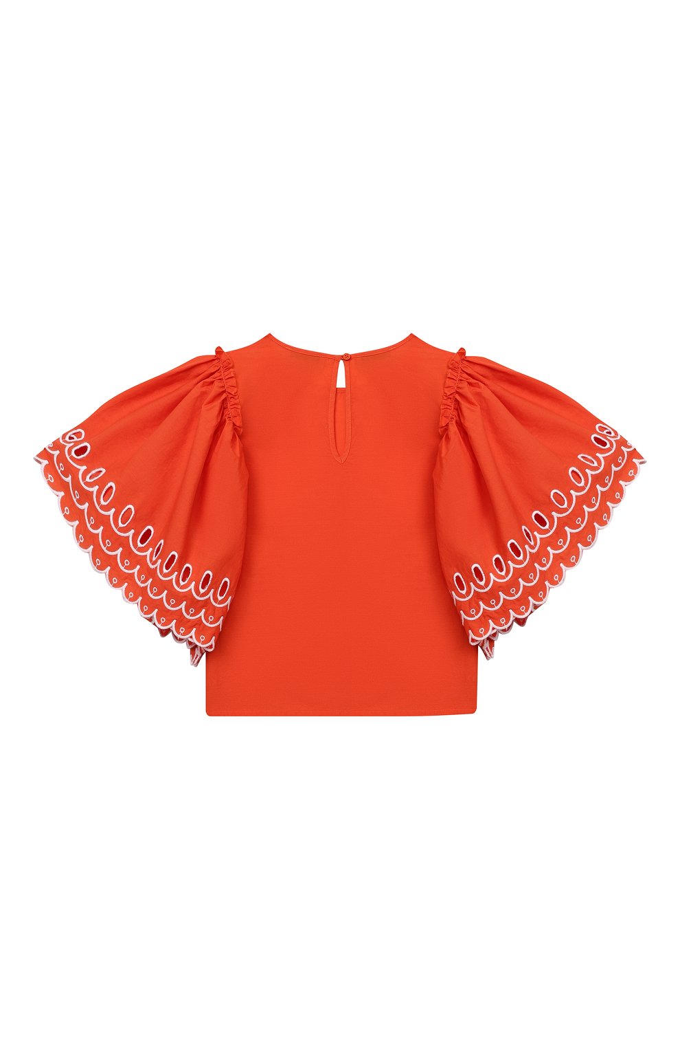 Хлопковая блузка STELLA MCCARTNEY, арт. 602830/SQK79, фото 2