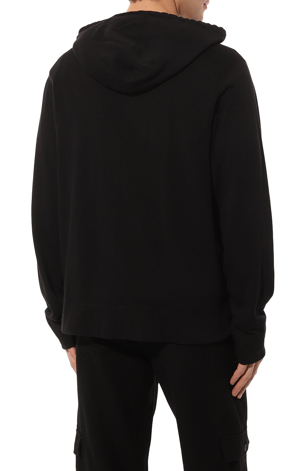 Хлопковая толстовка JAMES PERSE, арт. MXA2130/BLK, фото 4